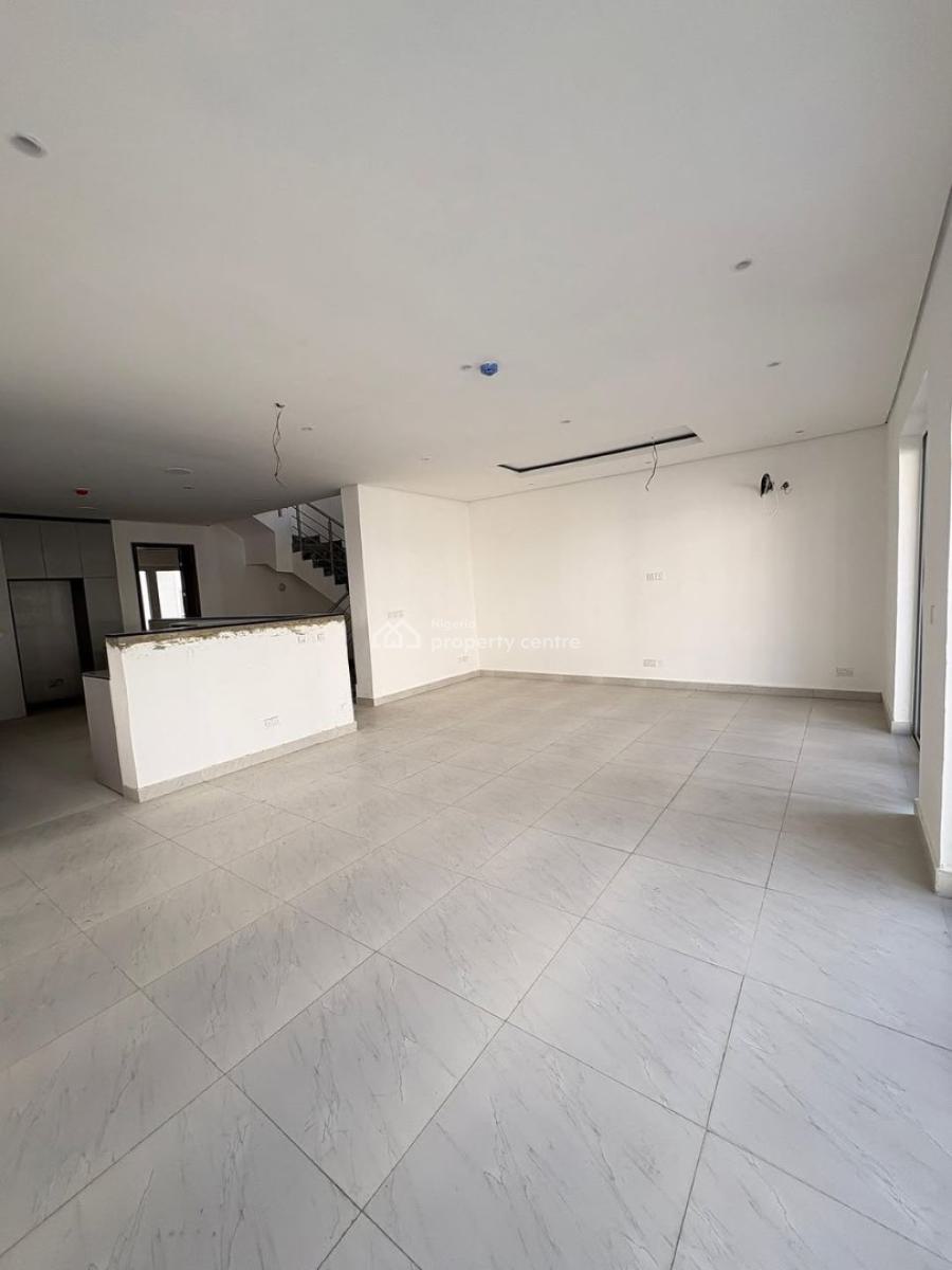 4 Bedroom Semi Detached Duplex with Bq and a Study, Chevron, Lekki, Lagos, Semi-detached Duplex for Rent