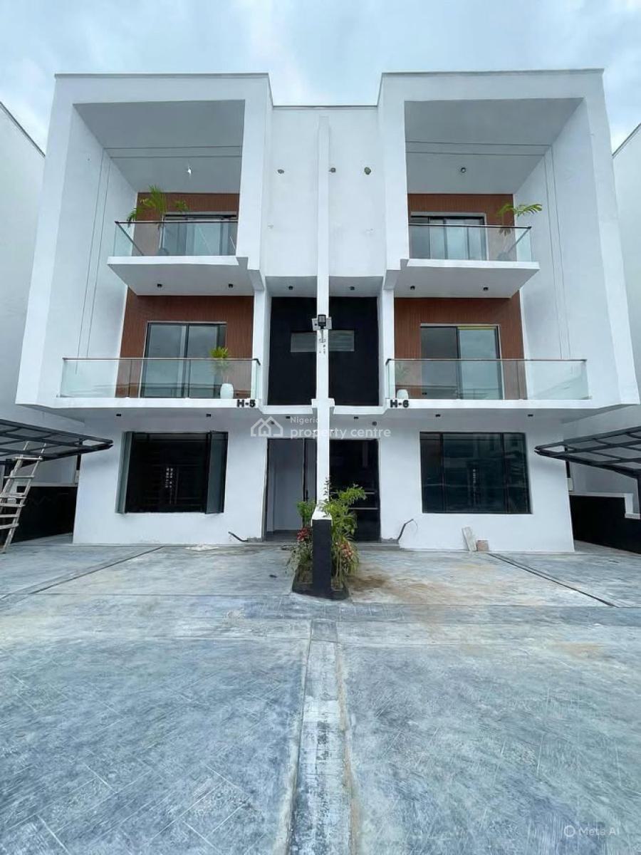 Luxury 4 Bedroom Semi Detached Duplex with Swimming Pool and Bq, Orchid, Lekki, Lagos, Semi-detached Duplex for Sale