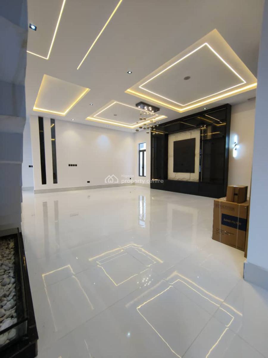 Cozy 5 Bedroom Fully Detached Plus Swimming Pool, Chevron Tollgate, Lekki Expressway, Lekki, Lagos, Detached Duplex for Rent