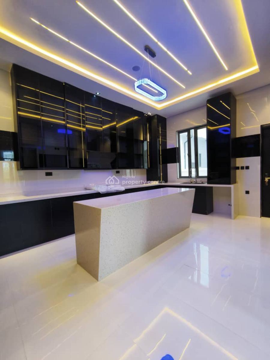 Cozy 5 Bedroom Fully Detached Plus Swimming Pool, Chevron Tollgate, Lekki Expressway, Lekki, Lagos, Detached Duplex for Rent