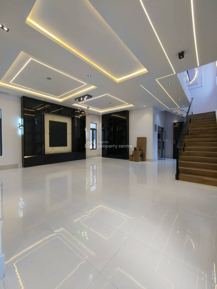 Cozy 5 Bedroom Fully Detached Plus Swimming Pool, Chevron Tollgate, Lekki Expressway, Lekki, Lagos, Detached Duplex for Rent
