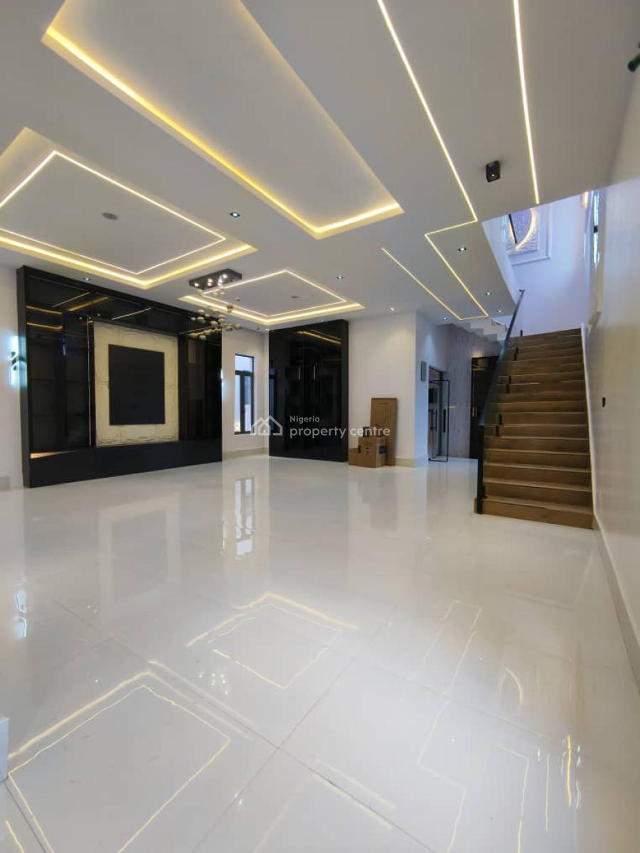 Cozy 5 Bedroom Fully Detached Plus Swimming Pool, Chevron Tollgate, Lekki Expressway, Lekki, Lagos, Detached Duplex for Rent