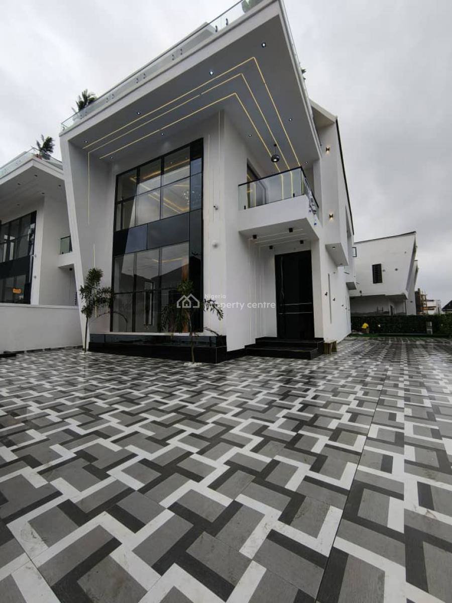 Cozy 5 Bedroom Fully Detached Plus Swimming Pool, Chevron Tollgate, Lekki Expressway, Lekki, Lagos, Detached Duplex for Rent