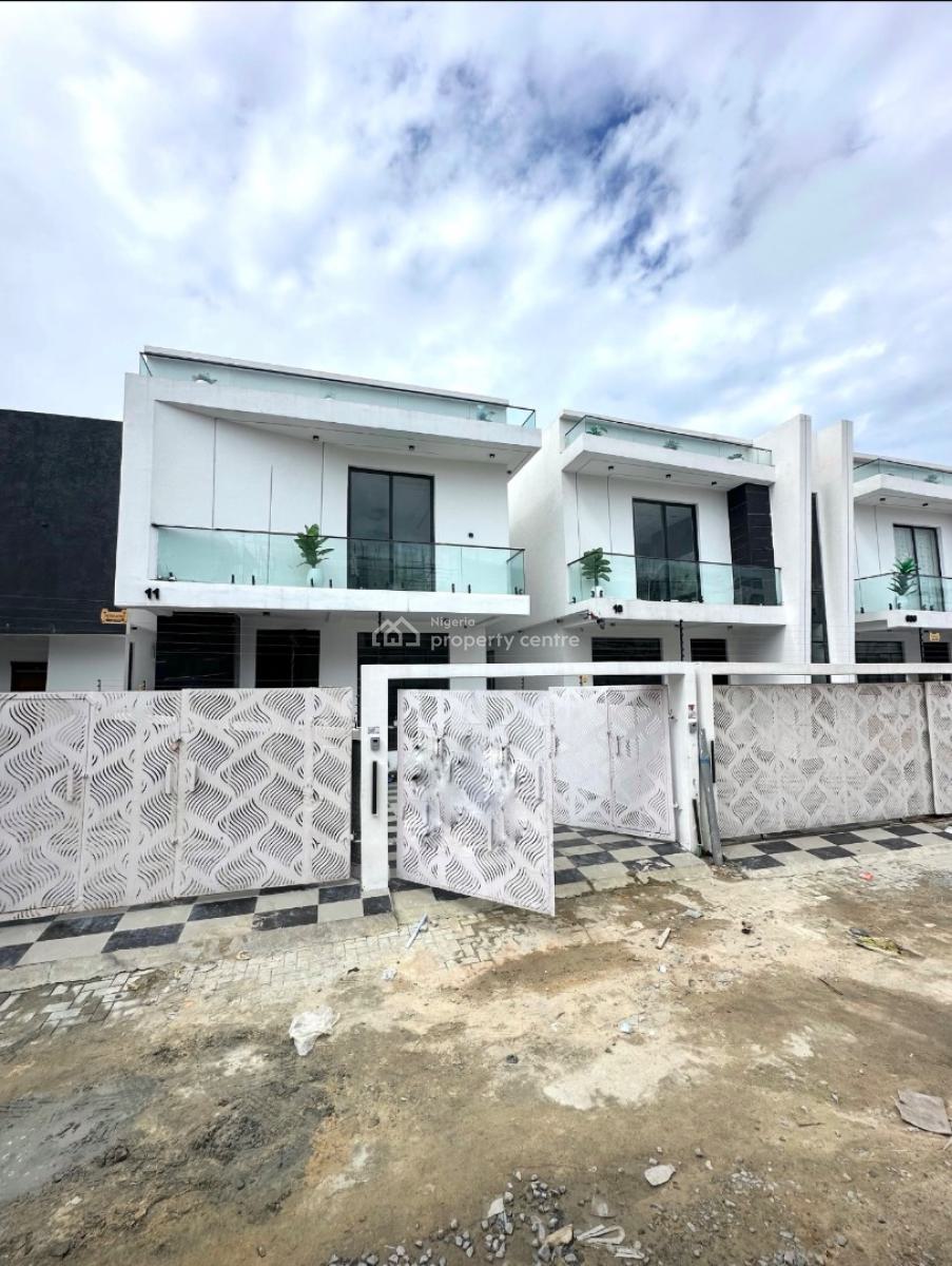4 Bedroom Fully Detached House with a Bq, Orchid Road By Chevron Lekki Tollgate, Lekki, Lagos, Detached Duplex for Sale