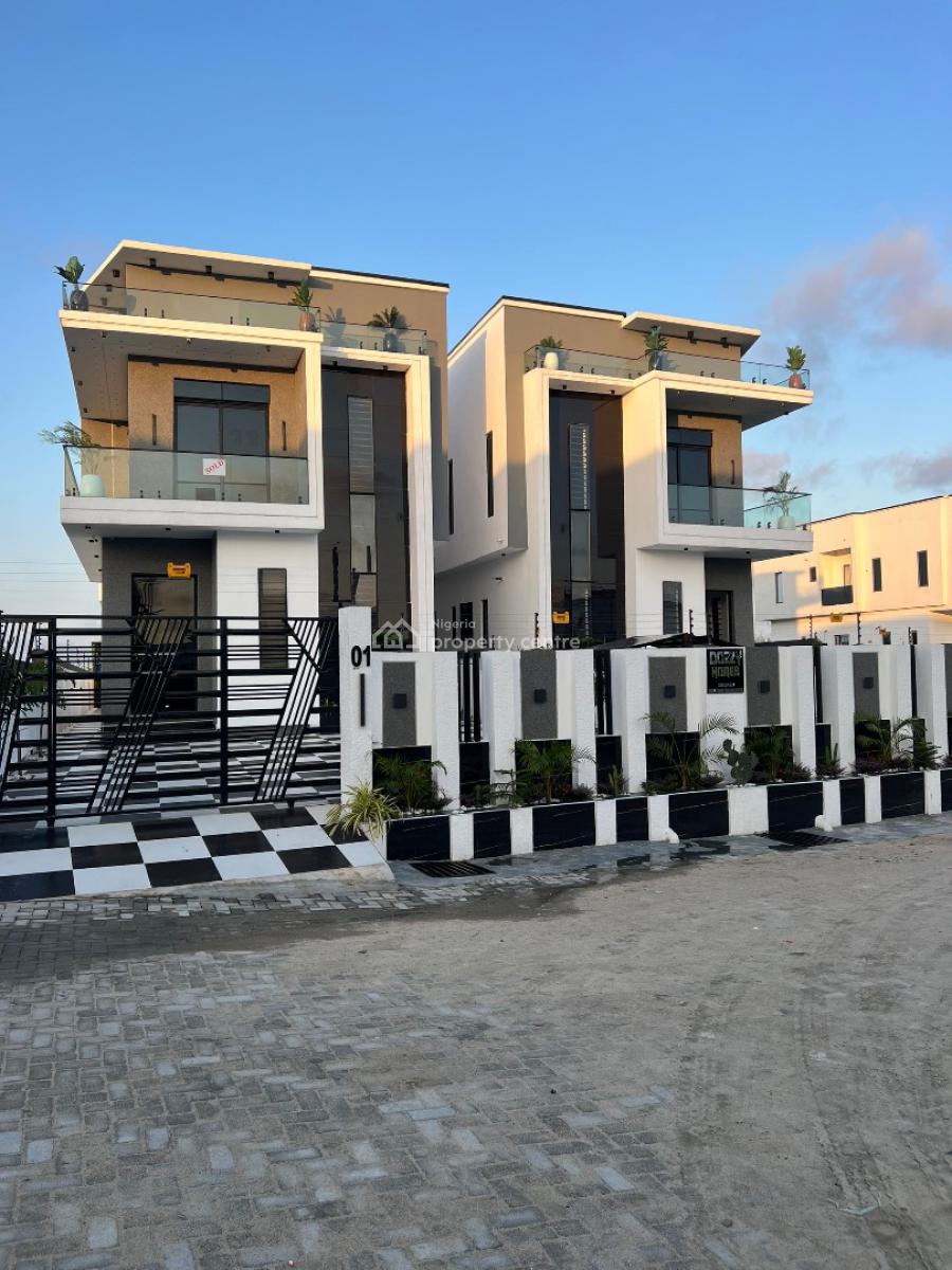 Newly Built 5 Bed Luxury Detached Duplex with Swimming Pool and Bq, Ajah, Lagos, Detached Duplex for Sale