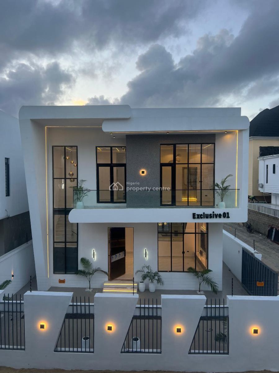 Exclusively Luxury 4 Bed Fully Detached Duplex with Bq, Ajah, Lagos, Detached Duplex for Sale