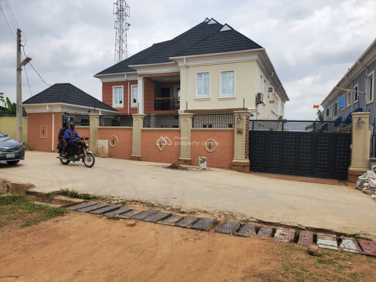 Fully Furnished 5 Bedroom Detached Duplex with 2 Bedroom Flat Bq, Providence Estate, Eleyele, Ibadan, Oyo, Detached Duplex for Sale