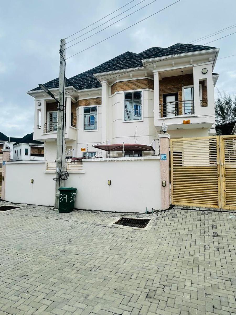 4 Bedroom Semi Detached Duplex with Bq, Ikota, Lekki, Lagos, Semi-detached Duplex for Sale