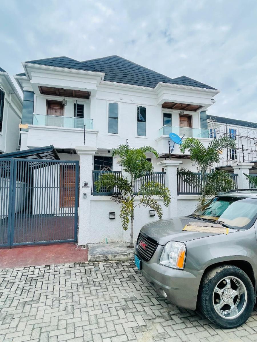 Luxuriously Built 4 Bedroom Semi Detached Duplex Plus Bq, Ikota, Lekki, Lagos, Semi-detached Duplex for Sale