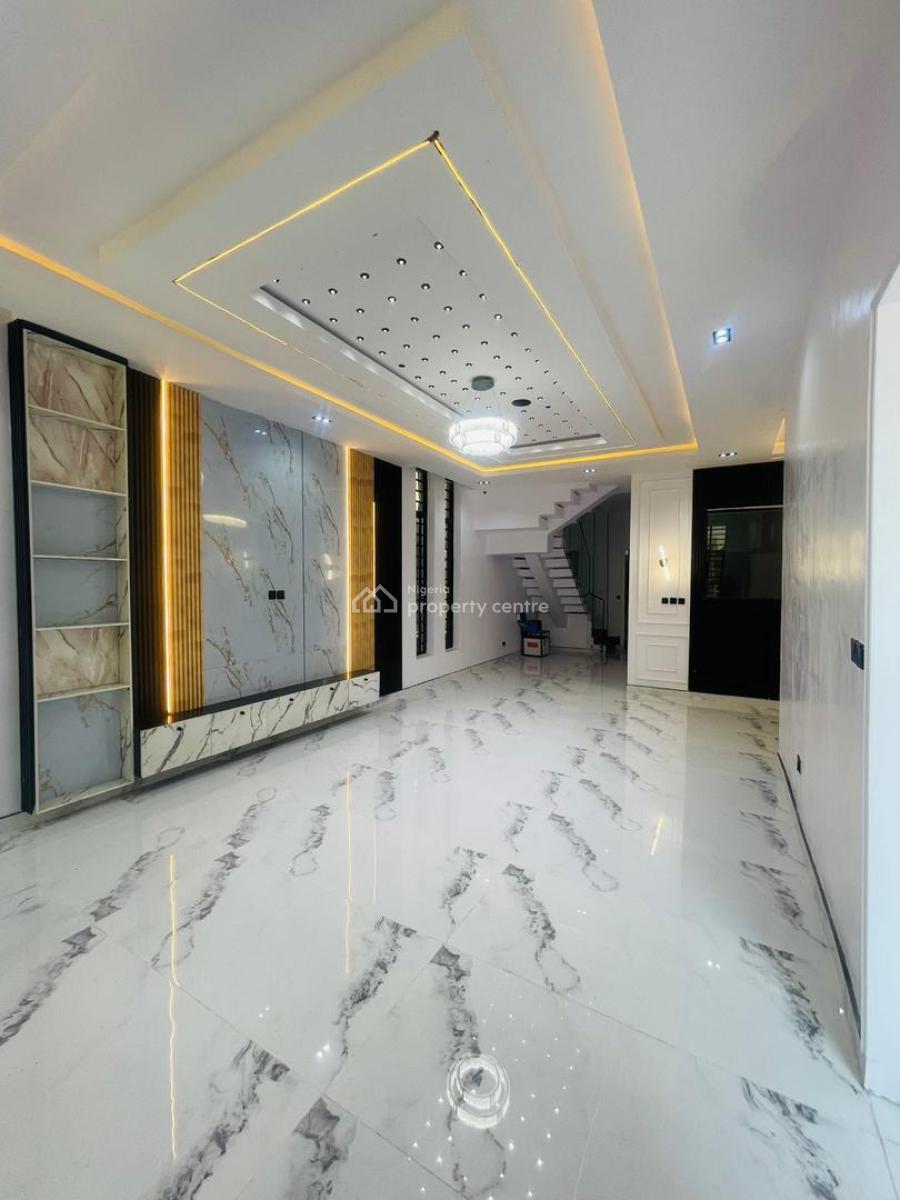 Lovely Built 5 Bedroom Fully Detached Duplex with Bq, Swimming Pool, Lekki County, Lekki, Lagos, Detached Duplex for Sale