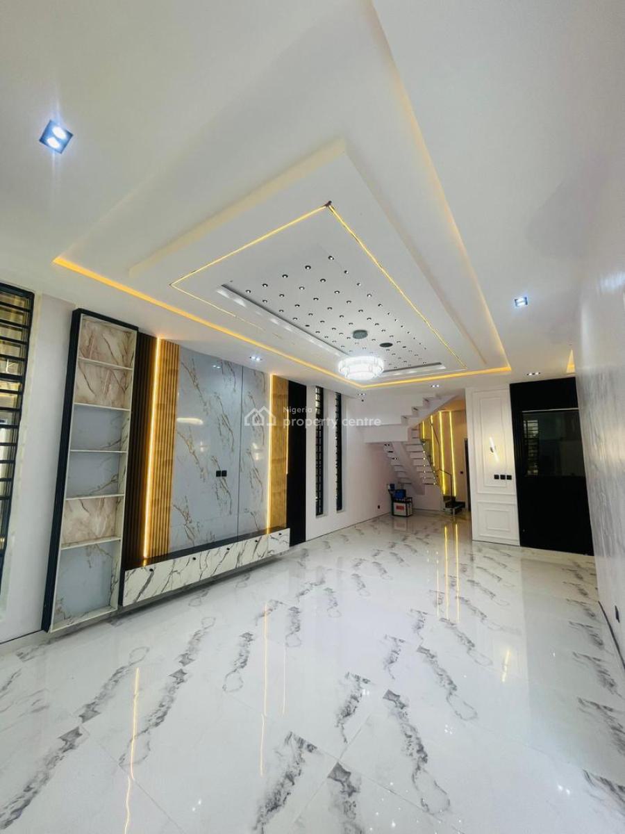 Lovely Built 5 Bedroom Fully Detached Duplex with Bq, Swimming Pool, Lekki County, Lekki, Lagos, Detached Duplex for Sale