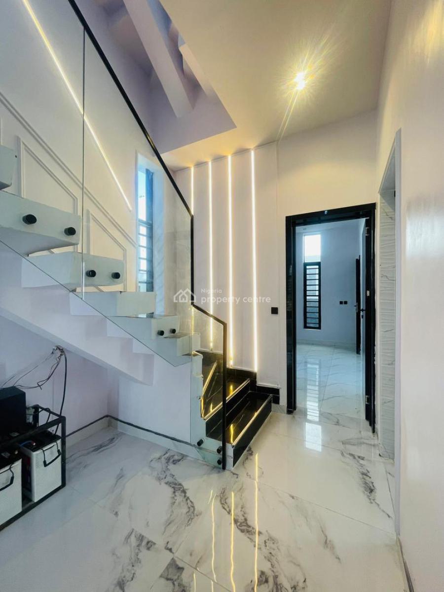 Lovely Built 5 Bedroom Fully Detached Duplex with Bq, Swimming Pool, Lekki County, Lekki, Lagos, Detached Duplex for Sale
