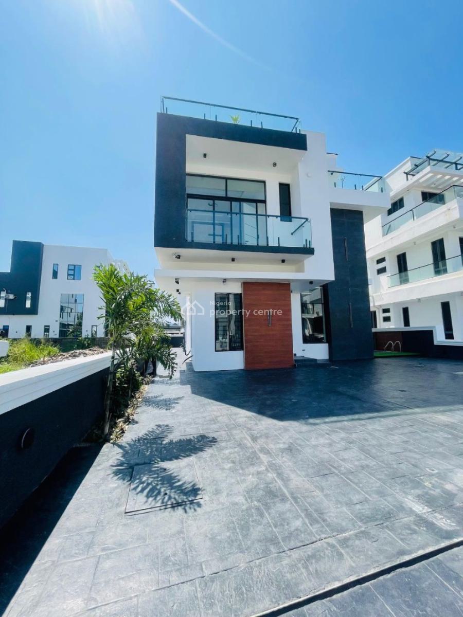 Lovely Built 5 Bedroom Detached Duplex Plus Bq with Swimming Pool, Lekki County, Lekki, Lagos, Detached Duplex for Sale