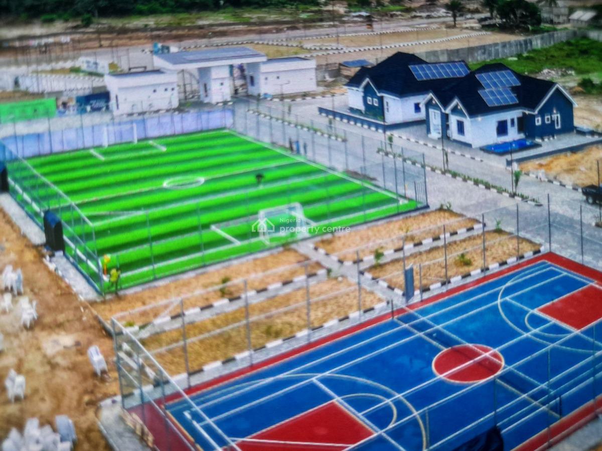 3 Bedroom Bungalow and Pool Private Resort and Family Legacy on a Plan, Lekki Avana Phase 2 Near Lekki Epe Airport and Pan Atlantic University, Eleranigbe, Ibeju Lekki, Lagos, House for Sale