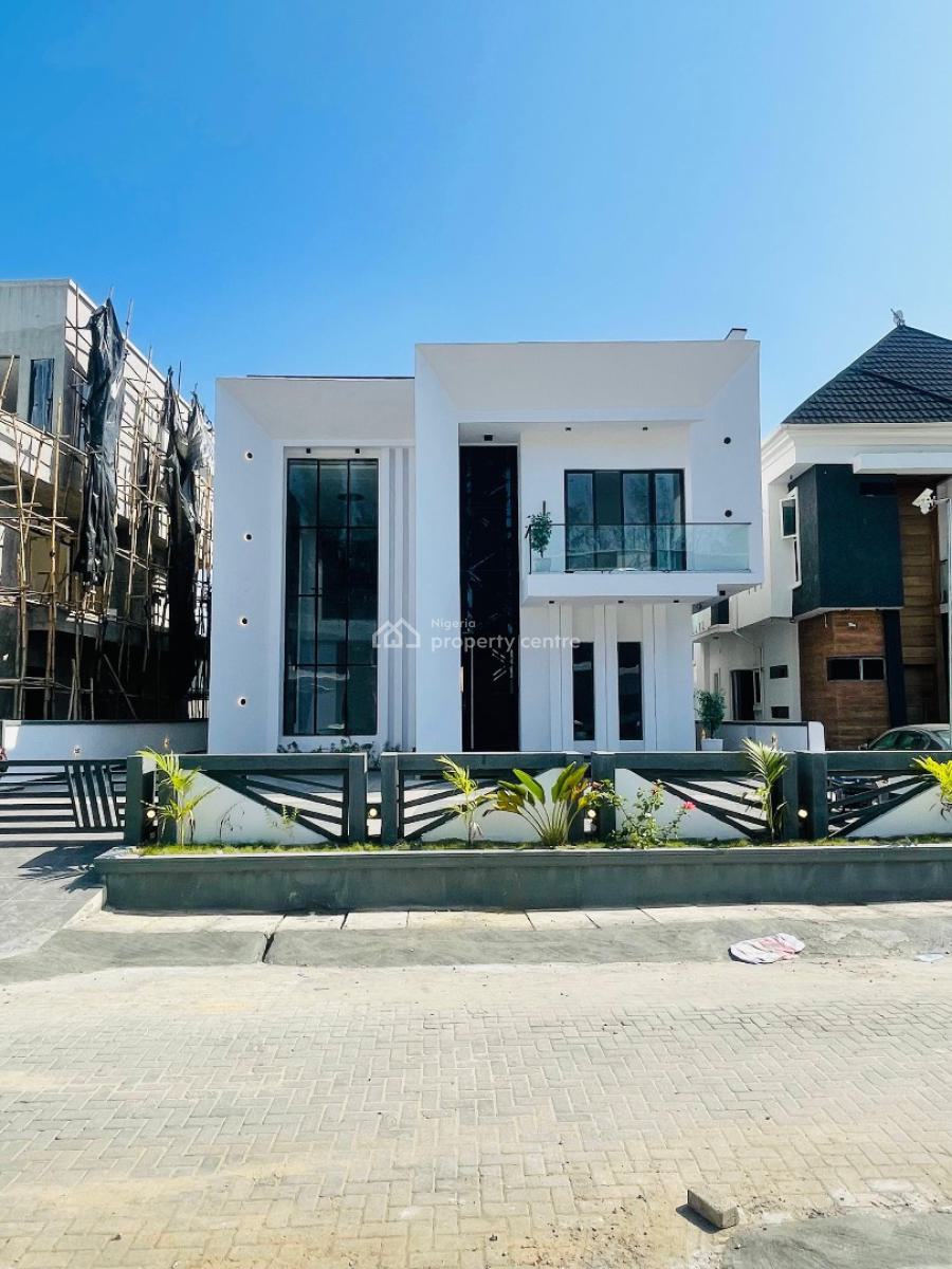 Lovely Built 5 Bedroom Fully Detached Duplex Plus Bq, Lekki County, Lekki, Lagos, Detached Duplex for Sale