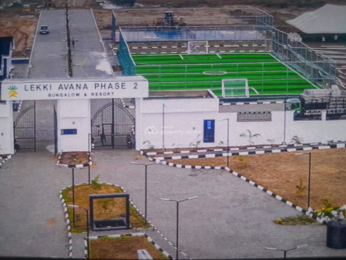 4 Bedroom Bungalow with a Pool Comfort Home a Roi Powerhouse and Plan, Lekki Avana Phase 2 Mins to New Intl Airport and Alaro City with Gym, Eleranigbe, Ibeju Lekki, Lagos, Detached Bungalow for Sale