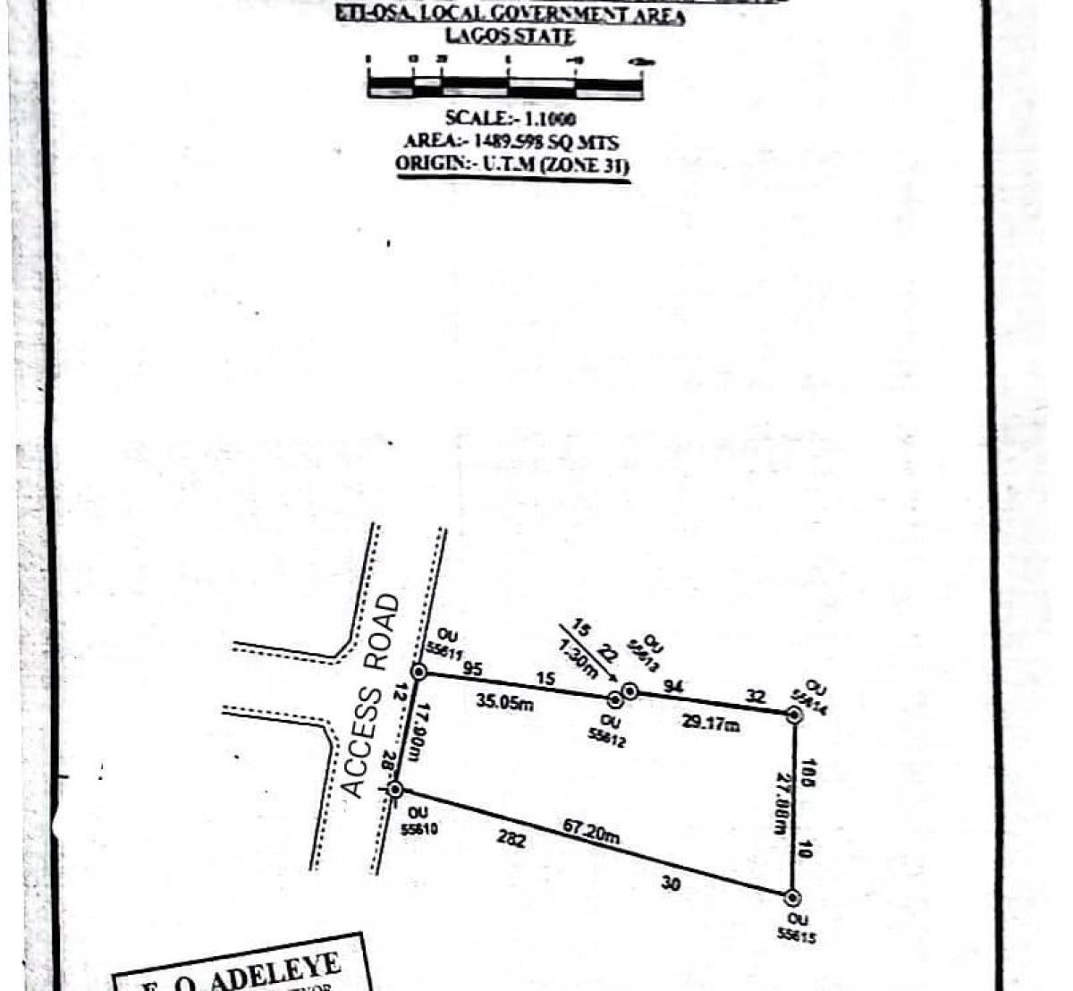 a Bare Land Measuring 1400 Sqm, Ilasan, Lekki, Lagos, Residential Land Joint Venture