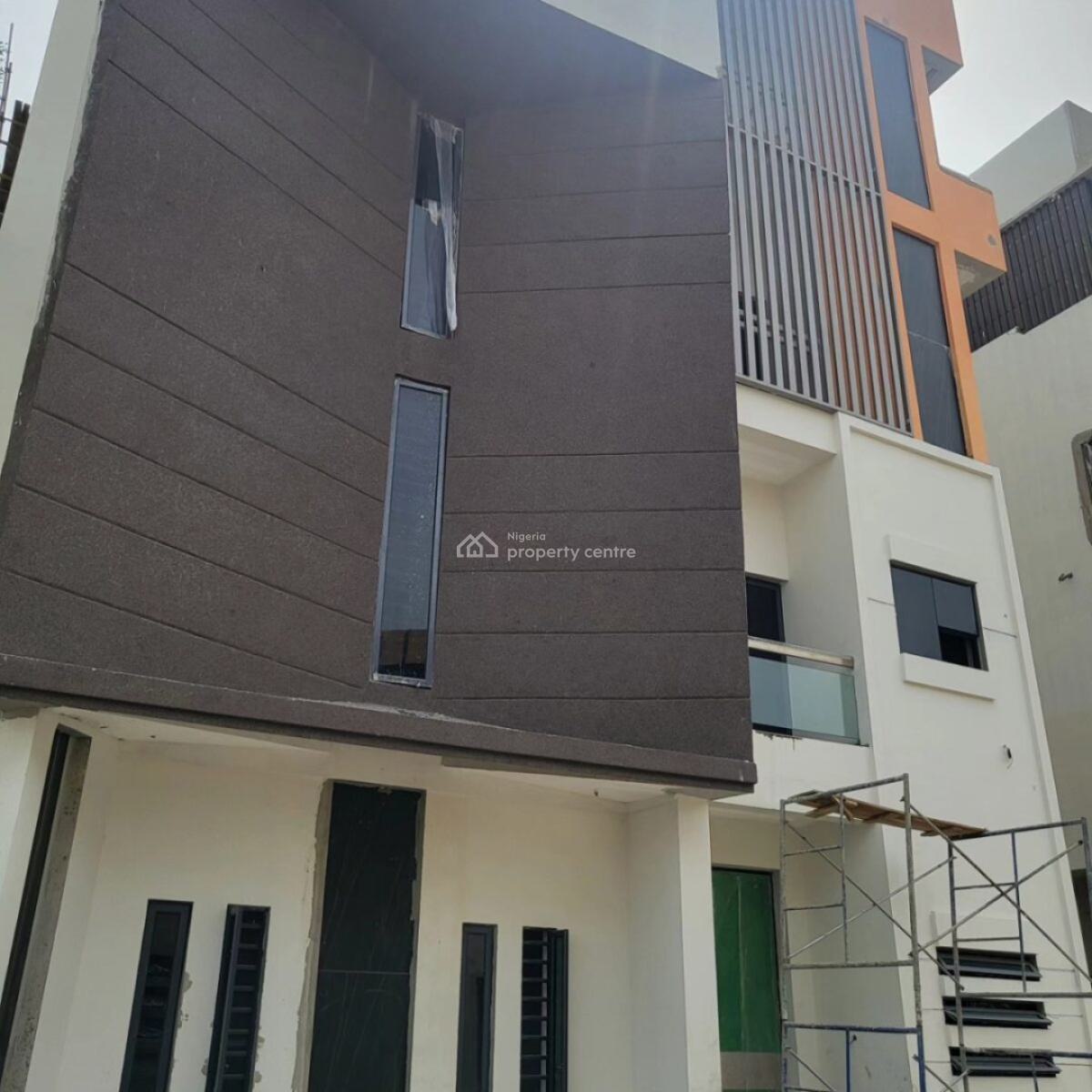 Luxurious 5-bedroom Fully Detached House with Bq, Pool & Cinema, Off Queen Drive, Ikoyi, Lagos, Detached Duplex for Sale