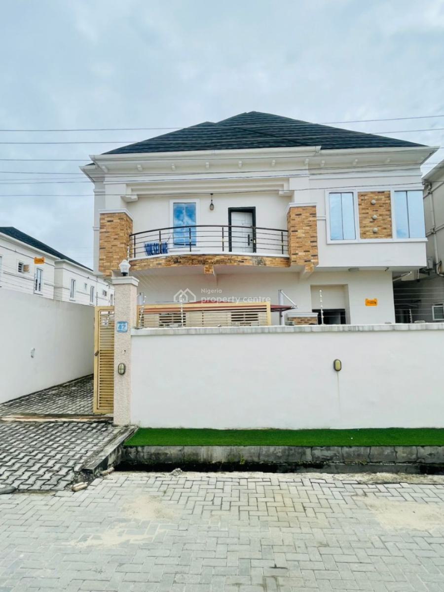 Elegant 5 Bedroom Fully Detached Duplex with Bq in a Secured Estate, Ikota, Lekki, Lagos, Detached Duplex for Sale