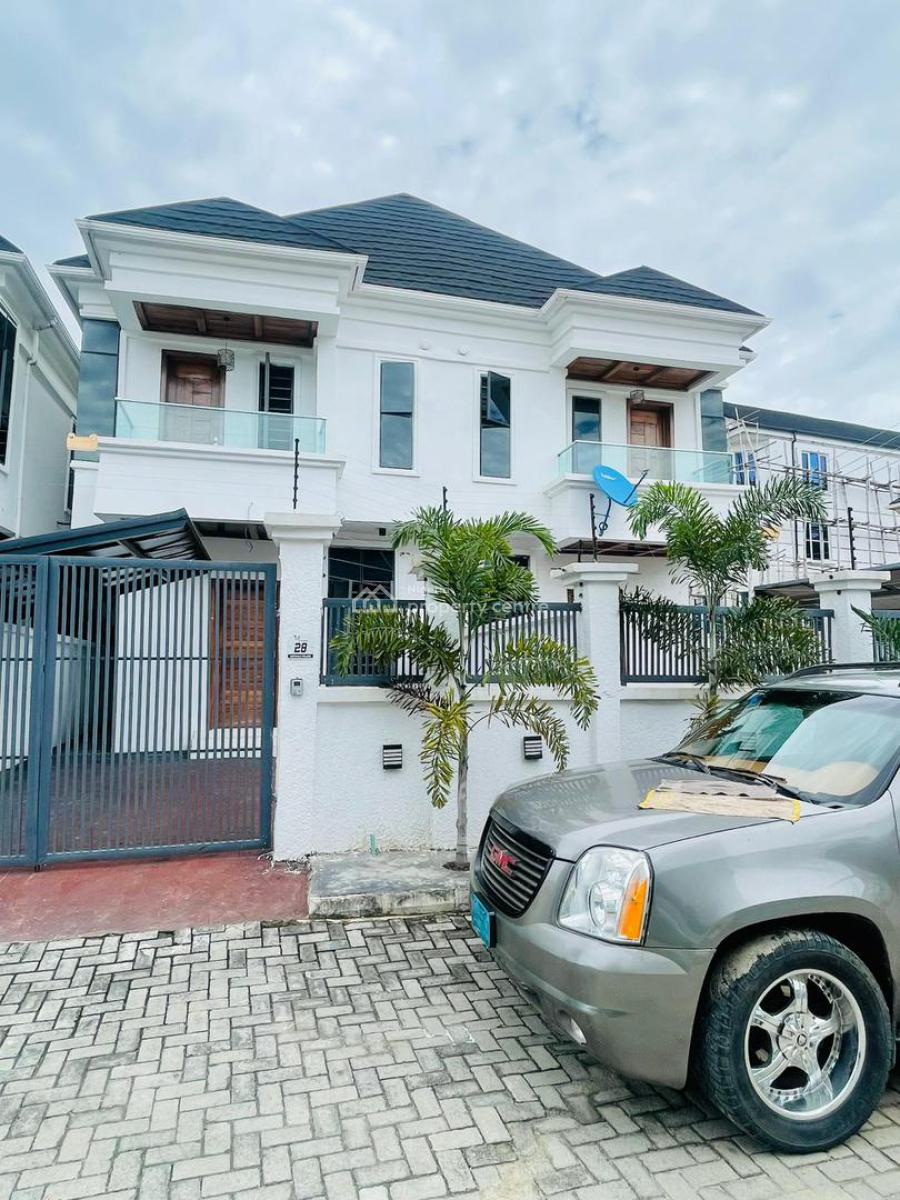 Luxuriously Built 4 Bedroom Semi Detached Duplex Plus Bq, Ikota, Lekki, Lagos, Semi-detached Duplex for Sale