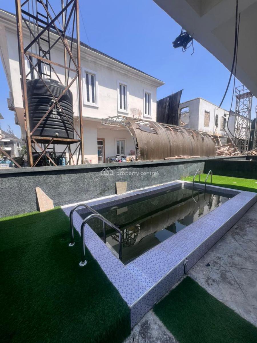 Lovely Built 4 Bedroom Fully Detached Duplex Plus Bq with Swimming Poo, Megamound, Ikota, Lekki, Lagos, Detached Duplex for Sale