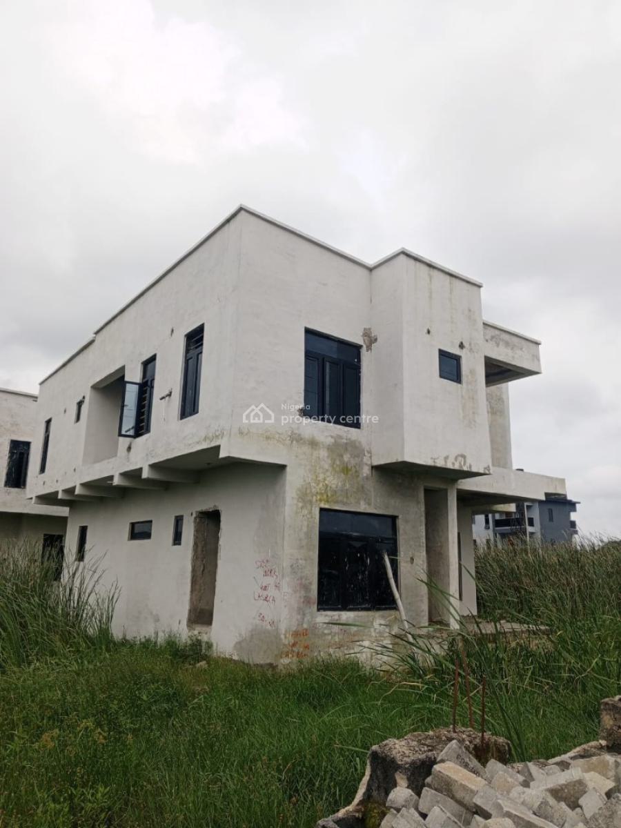 90% Uncomplicated Building in Happy Homes Estate Sangotedo Ajah, Happy Home Estate, Sangotedo, Ajah, Lagos, Detached Duplex for Sale