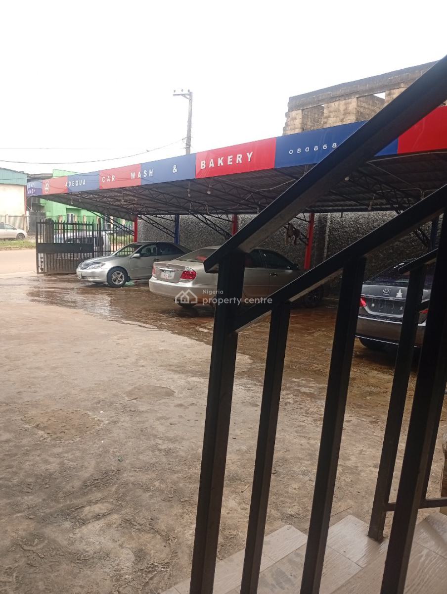 Functioning Car Wash, Yakoyo Road, Ojodu Berger, Ojodu, Lagos, Commercial Property for Rent