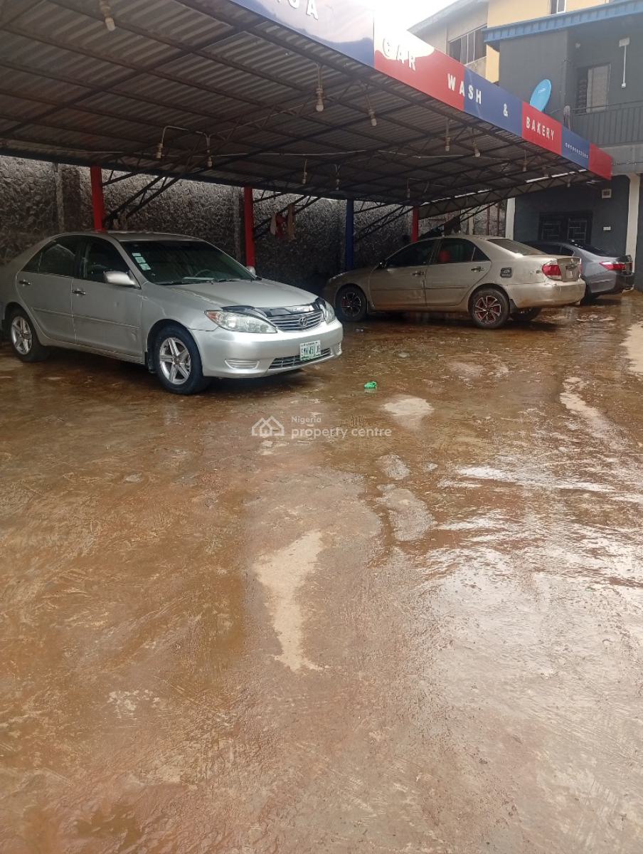 Functioning Car Wash, Yakoyo Road, Ojodu Berger, Ojodu, Lagos, Commercial Property for Rent