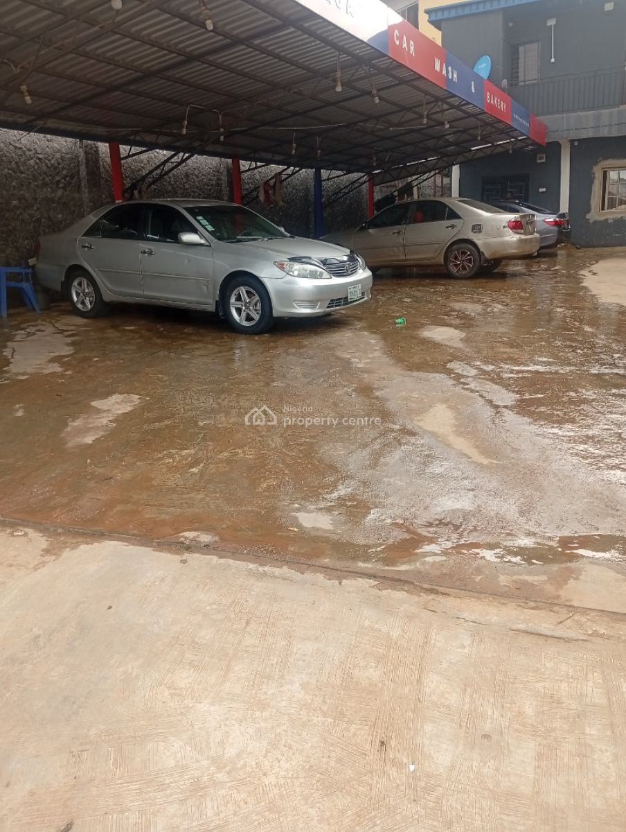 Functioning Car Wash, Yakoyo Road, Ojodu Berger, Ojodu, Lagos, Commercial Property for Rent