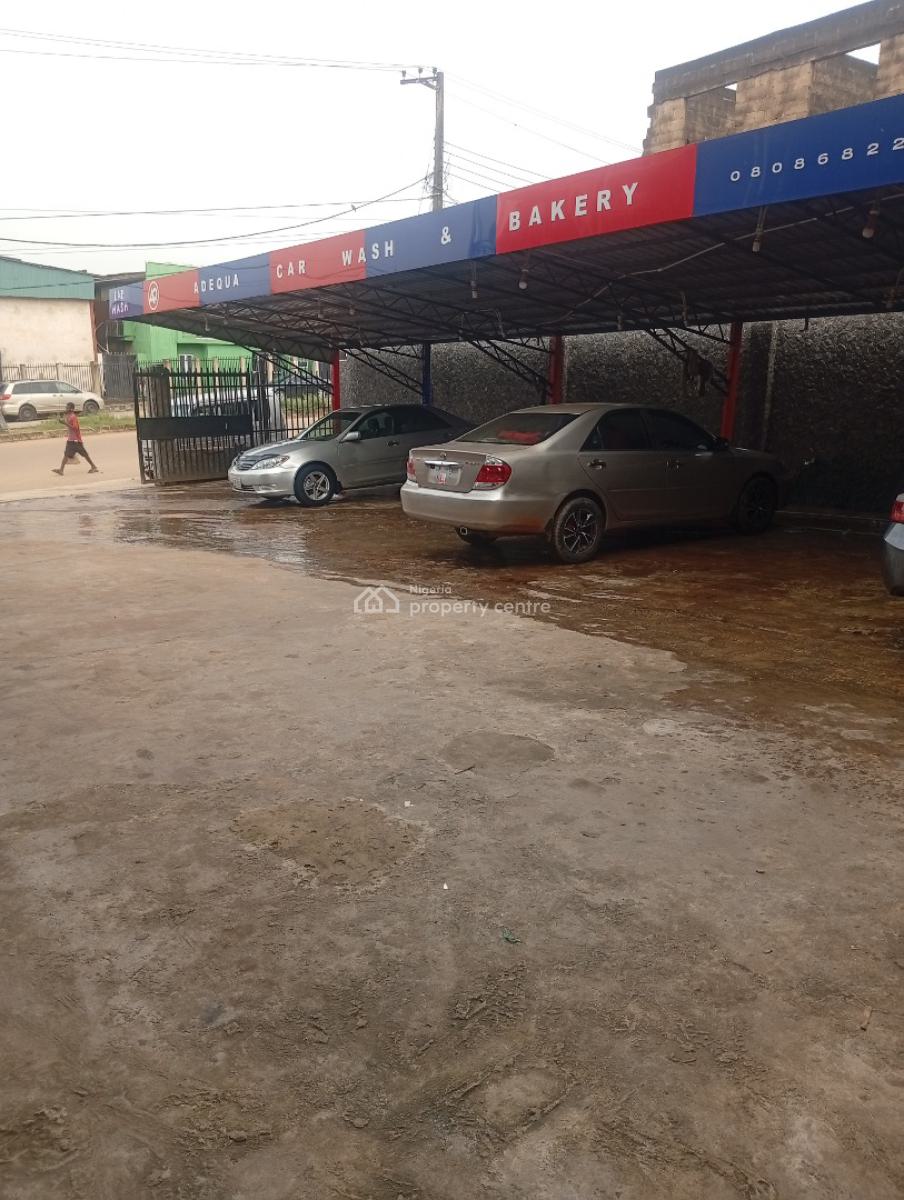 Functioning Car Wash, Yakoyo Road, Ojodu Berger, Ojodu, Lagos, Commercial Property for Rent