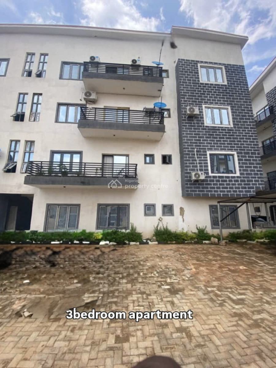 Lovely Standard 3 Bedroom Apartment with Space, Dakibiyu, Jabi, Abuja, Flat / Apartment for Sale