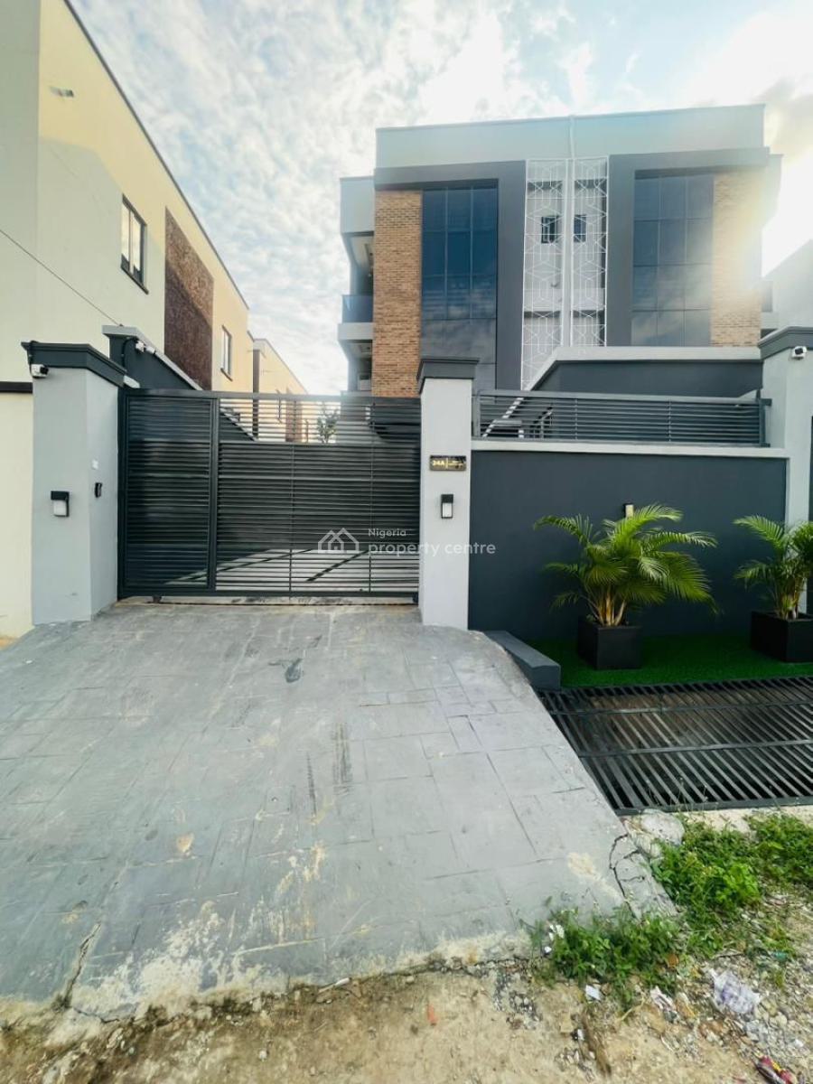 Newly Built 4 Bedroom Semi Detached Duplex Plus Bq in an Estate, Spacious 4 Bedroom Duplex with a Bq in an Estate, Opebi, Ikeja, Lagos, Semi-detached Duplex for Sale