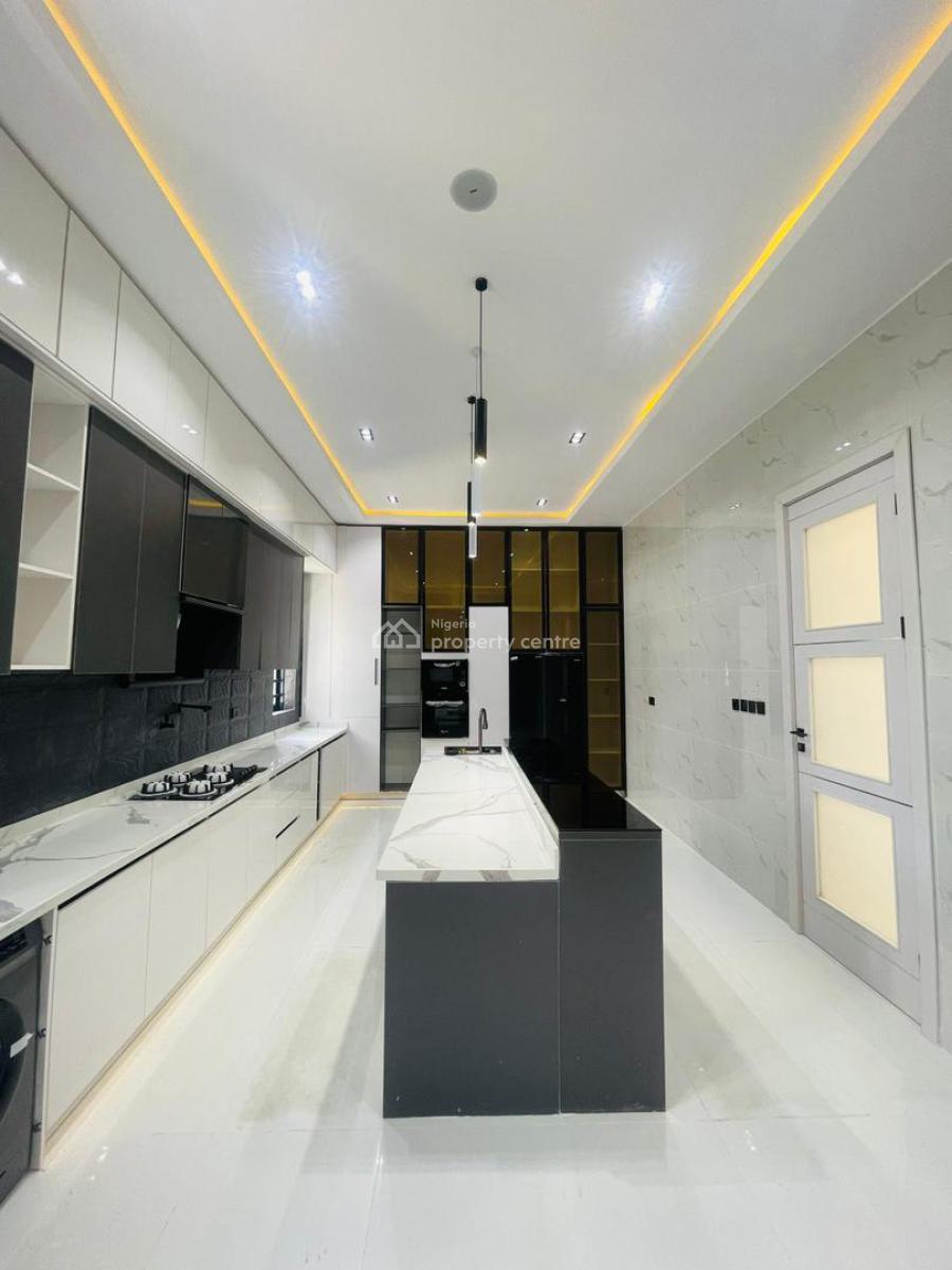 Lovely Built 5 Bedroom Fully Detached Duplex Plus Bq, Exclusively Designed Home with Bq in a Secured Estate, Lekki County, Lekki Phase 2, Lekki, Lagos, Detached Duplex for Sale
