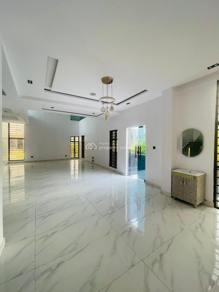 Pristine 5 Bedroom  Fully Detached with Bq and Swimming Poolim, Stunningly Detailed Home with Pool and Bq in an Estate, Lekki County, Lekki Phase 2, Lekki, Lagos, Detached Duplex for Sale