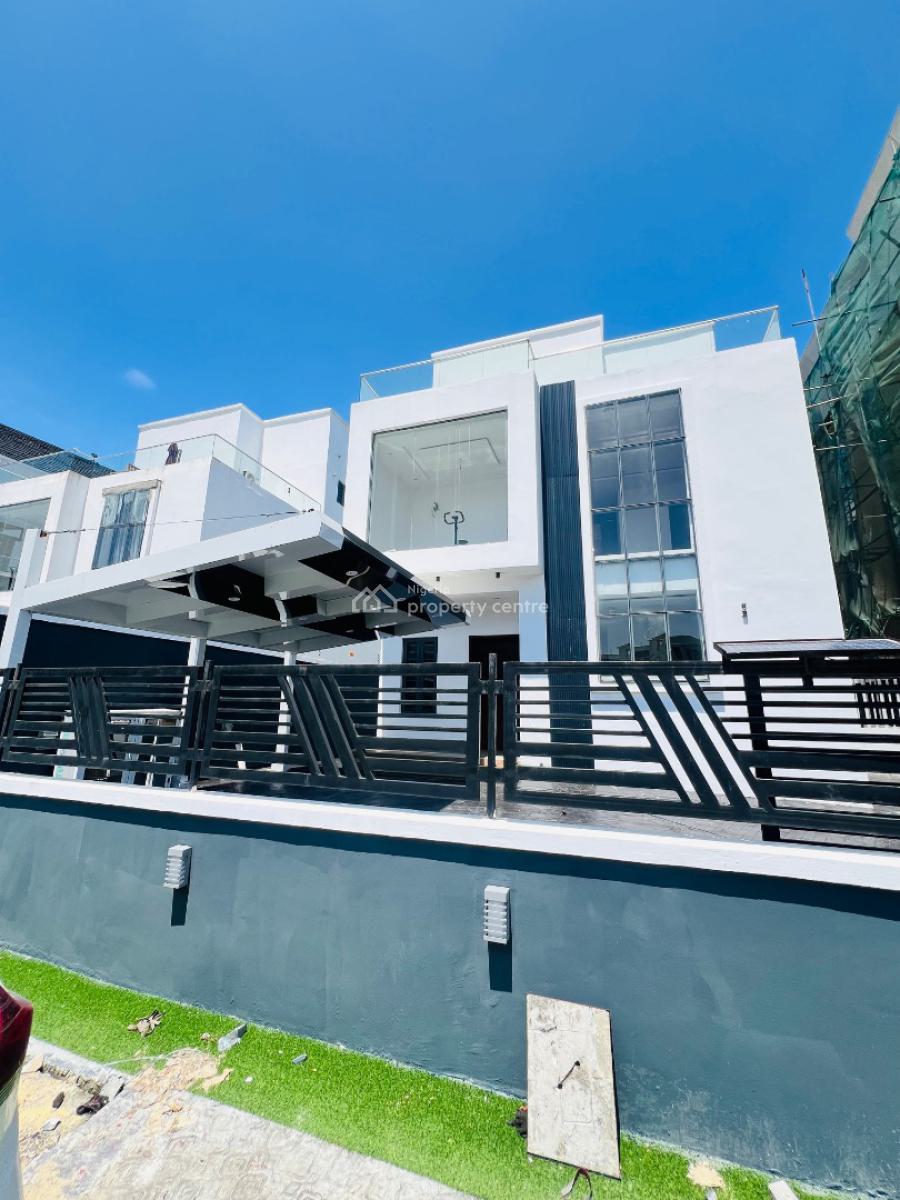 5 Bedroom Detached Duplex with 2 Rooms Bq, Osapa London, Osapa, Lekki, Lagos, Detached Duplex for Sale