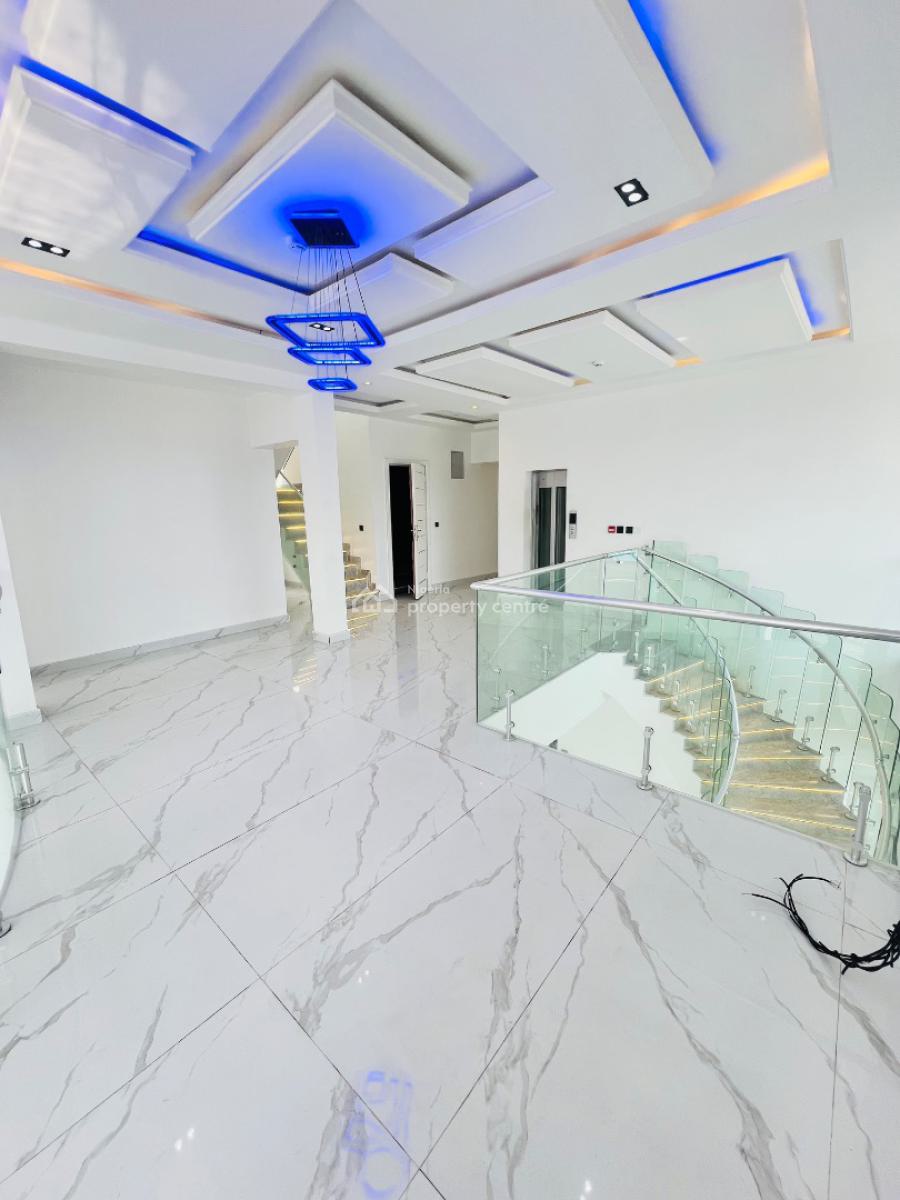 5 Bedroom Detached with a Room Bq, Osapa London, Osapa, Lekki, Lagos, Detached Duplex for Sale