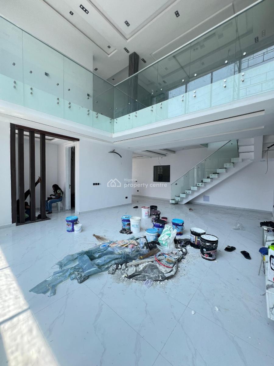 Newly Built and Luxurious 5 Bedroom Duplex with a Pool,bq,cinema, Ologolo, Lekki, Lagos, House for Sale