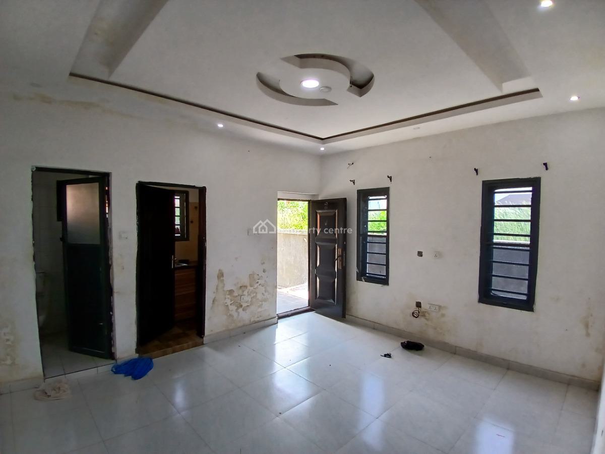 Serviced Studio Apartment Downstairs with Inverter, Gated and Secured Estate in Ado Road Ajah, Ajah, Lagos, Self Contain (single Rooms) for Rent