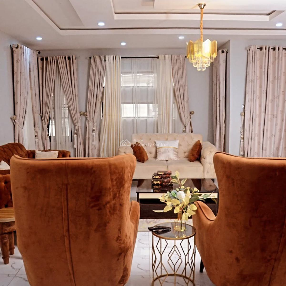 Aludyshomes 4 Bedrooms Luxurious Smart Home, Gbagada, Lagos, Flat / Apartment Short Let