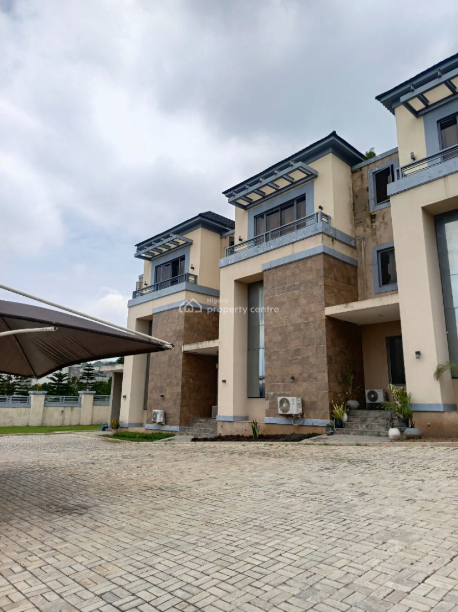 Well Renovated 4 Bedroom Terrace Duplex with a Bq Attached, Guzape District, Abuja, House for Rent