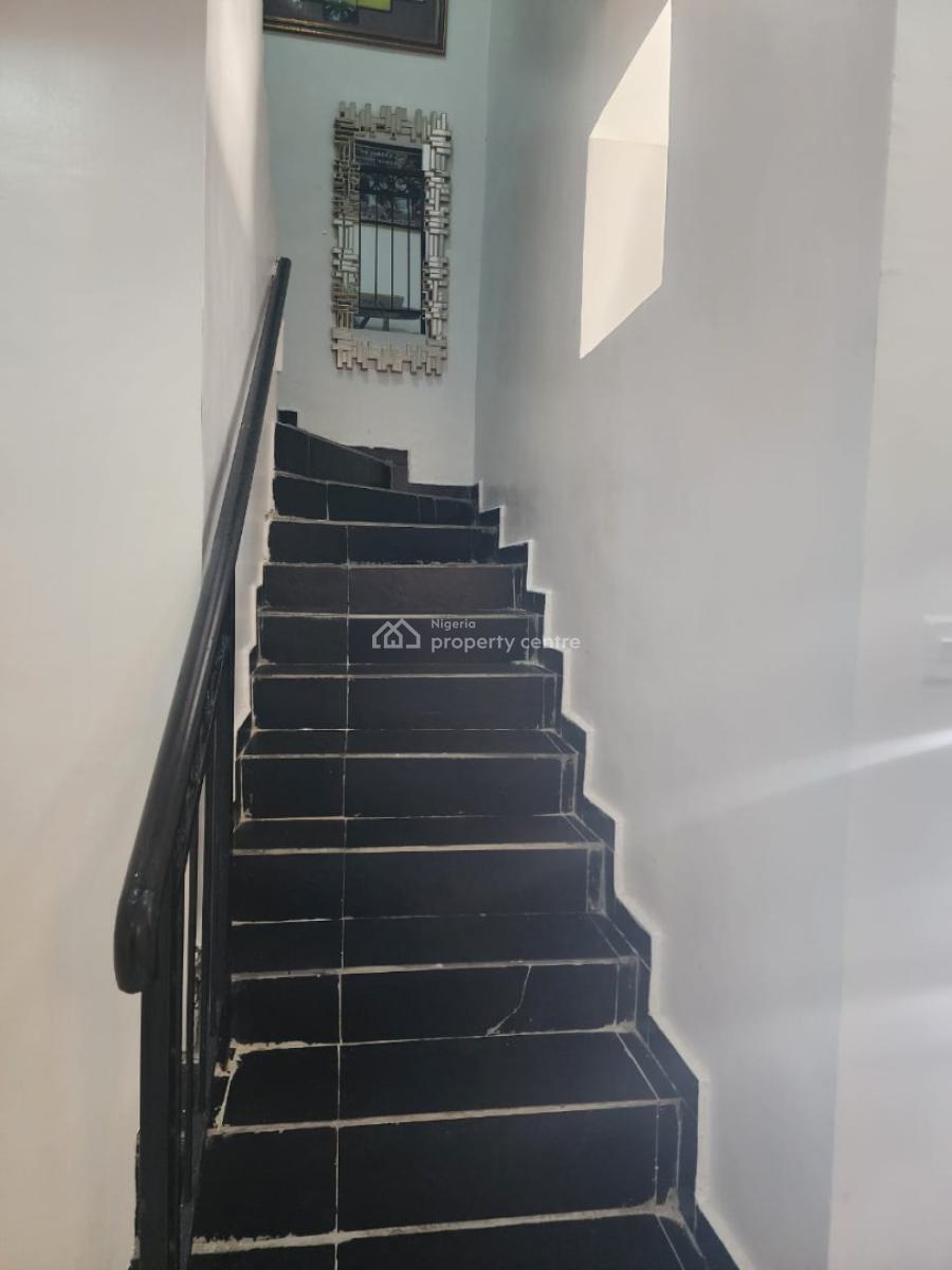 a Contemporary Furnished 3 Bedroom  Terrace  Duplex with Bq, in an Estate at Sangotedo Ajah Lagos Nigeria, Sangotedo, Ajah, Lagos, Terraced Duplex for Rent