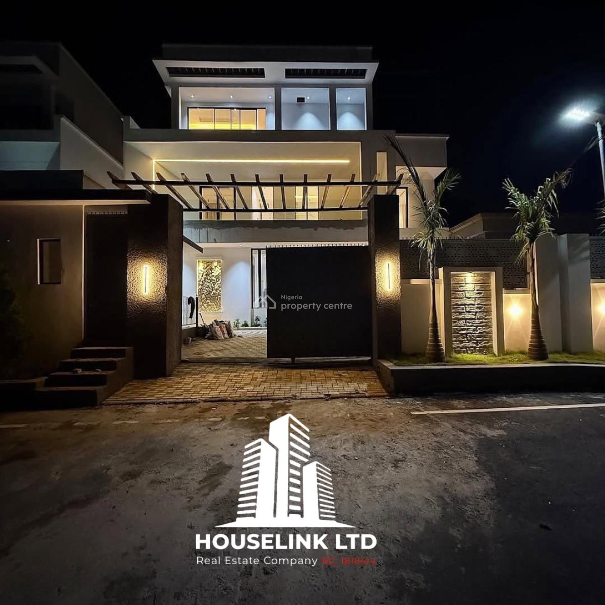 a Newly Built 5 Bedroom Fully Detached Duplex with 1 Bedroom Bq Availa, Maitama Main Abuja, Maitama District, Abuja, Detached Duplex for Sale