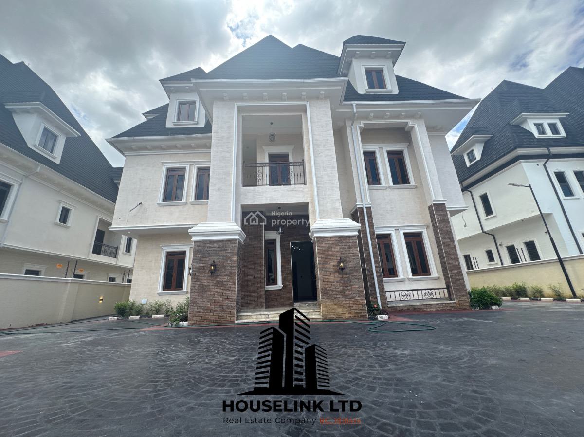 Luxury Finished 7 Bedroom Penthouse Duplex with 2 Rooms Bq, Pool Avail, Efab Metropolis Estate Gwarinpa Abuja, Gwarinpa, Abuja, Detached Duplex for Sale