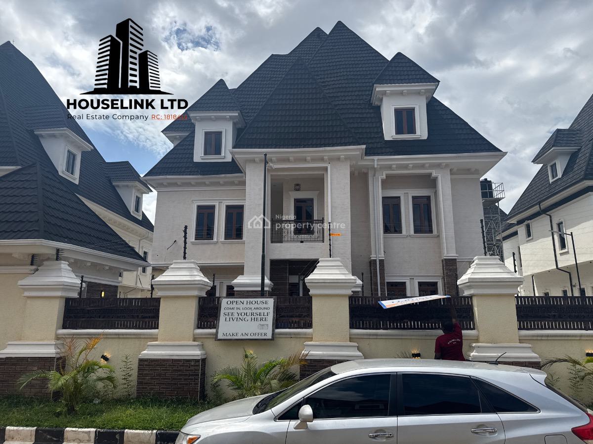 Luxury Finished 7 Bedroom Penthouse Duplex with 2 Rooms Bq, Pool Avail, Efab Metropolis Estate Gwarinpa Abuja, Gwarinpa, Abuja, Detached Duplex for Sale