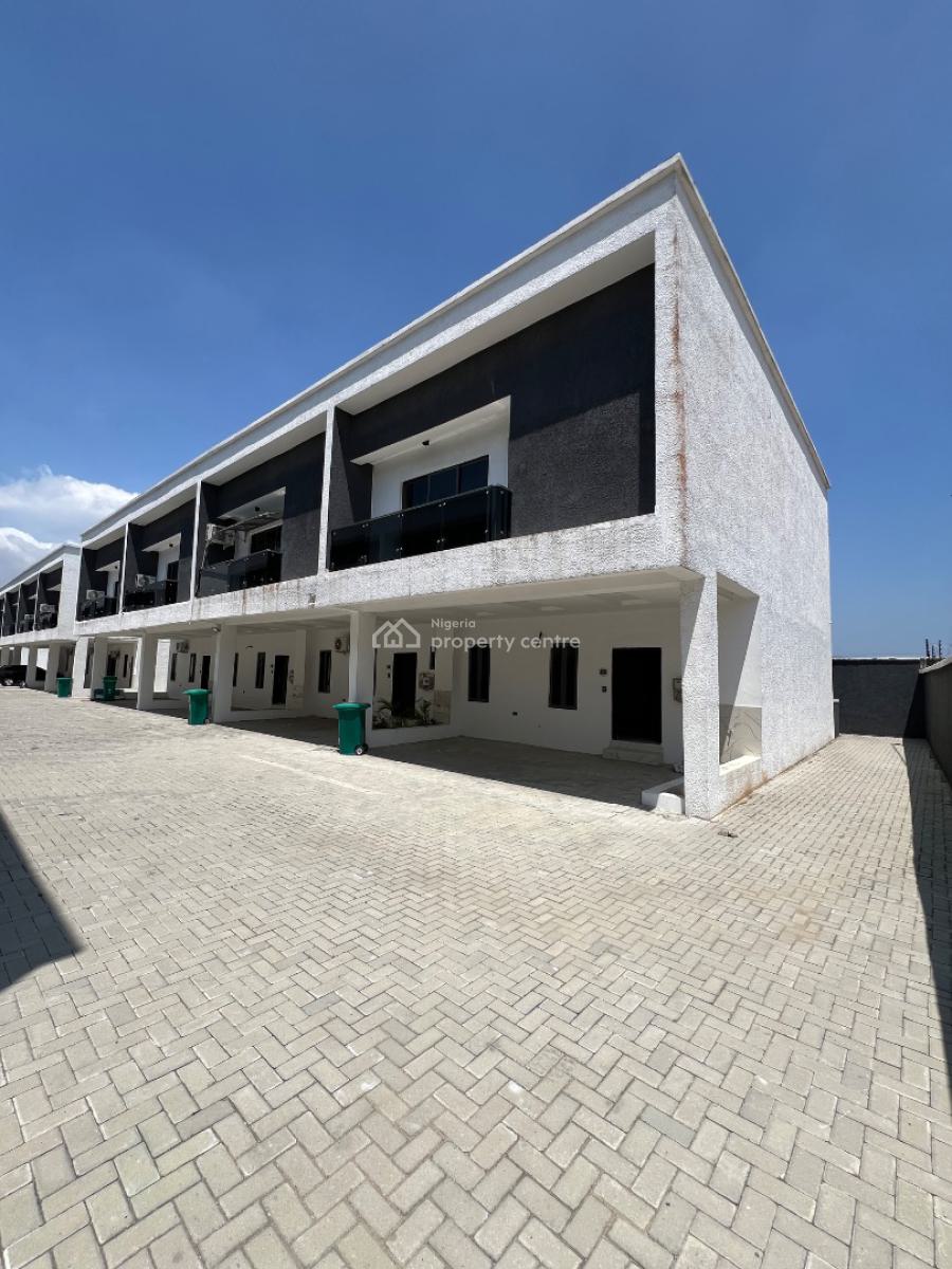 Spacious 3 Bedroom Terrace Duplex with Bq,football Pitch,gym and Pool, Ilaje, Ajah, Lagos, Terraced Duplex for Rent