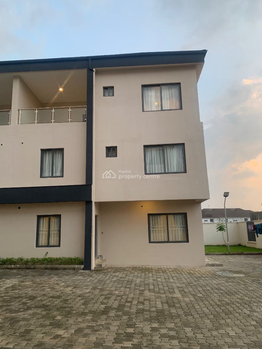 5 Bedroom Semi Detached Terrace Duplex with a Room Bq, Opposite Mobile Filling Station, Mabushi, Abuja, Terraced Duplex for Sale