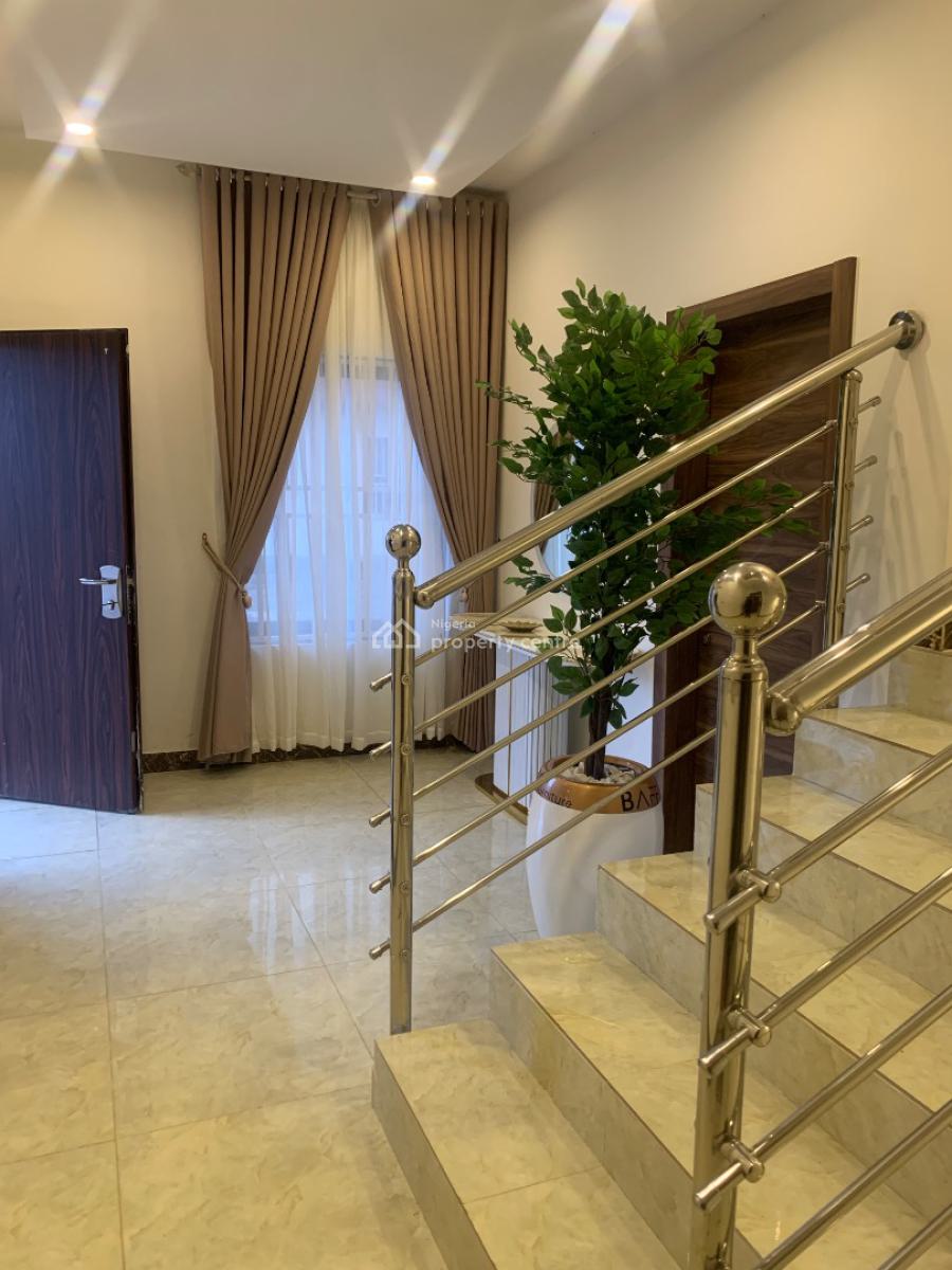 5 Bedroom Semi Detached Terrace Duplex with a Room Bq, Opposite Mobile Filling Station, Mabushi, Abuja, Terraced Duplex for Sale