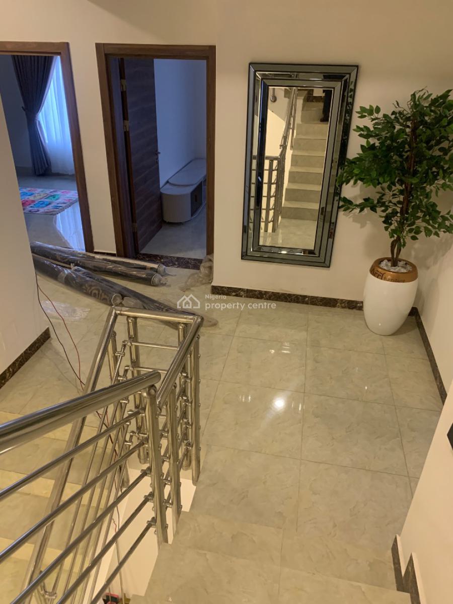 5 Bedroom Semi Detached Terrace Duplex with a Room Bq, Opposite Mobile Filling Station, Mabushi, Abuja, Terraced Duplex for Sale