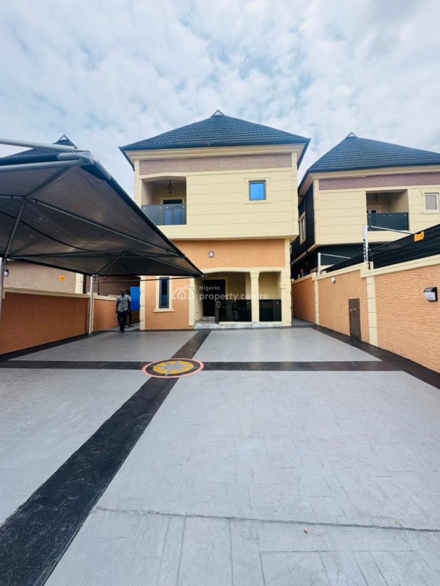 Newly Built 4 Bedroom Detached Duplex with Bq in Serene & Secure Estat, Ogba, Ikeja, Lagos, Detached Duplex for Sale