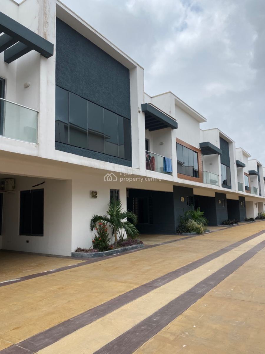 an Executive Four Bedroom Duplex, Southern View Estate Off Abraham Adesanya Ogombo Road, Lekki, Lagos, Terraced Duplex for Rent